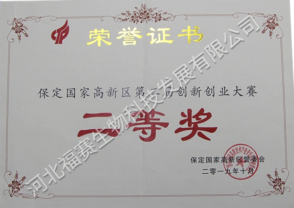 雙創(chuàng)比賽二等獎